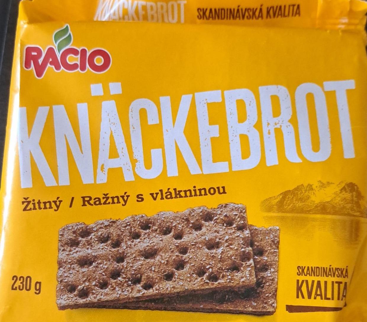 Fotografie - Knäckebrot žitný s vlákninou Racio