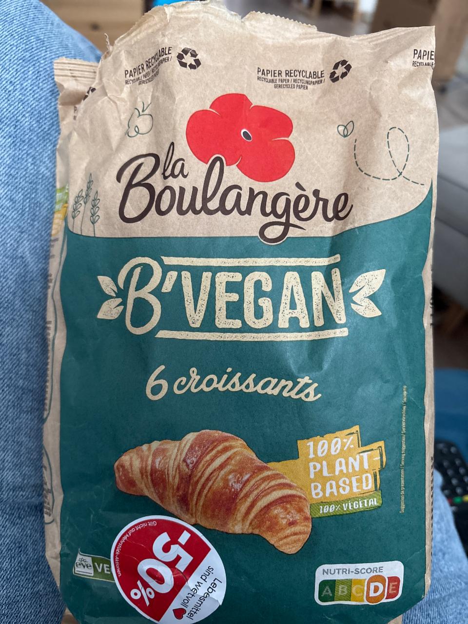 Fotografie - B’vegan 6 croissants la Boulangére