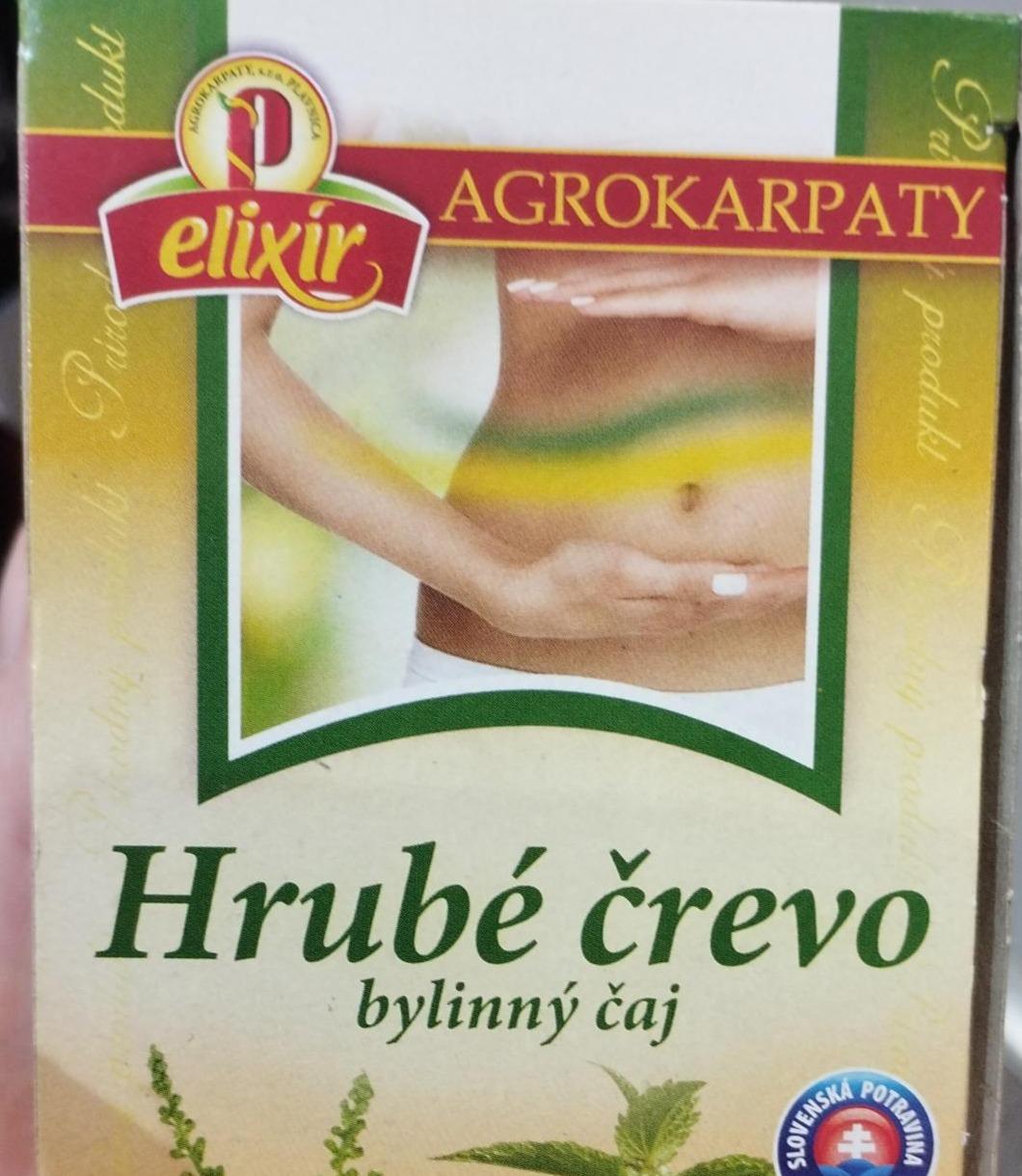 Fotografie - Hrubé črevo bylinný čaj elixír Agrokarpaty