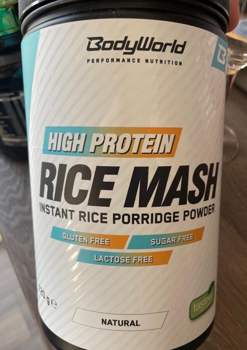 Fotografie - High Protein Rice Mash Natural BodyWorld