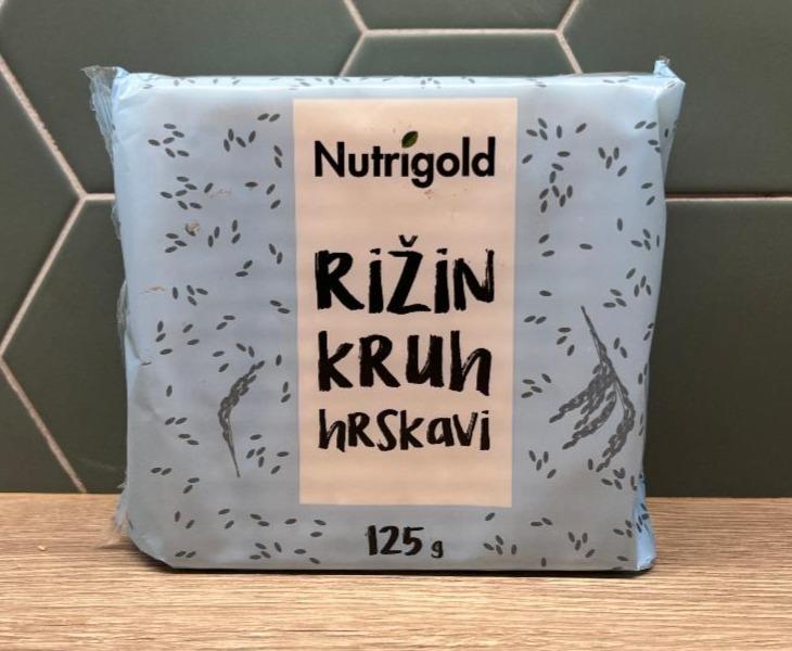 Fotografie - Rižin kruh hrskavi Nutrigold