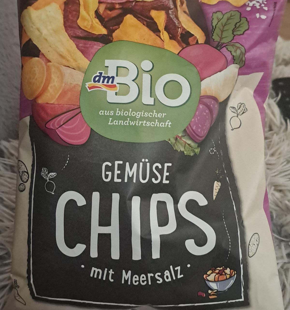 Fotografie - Gemüse Chips mit meersaltz dmBio