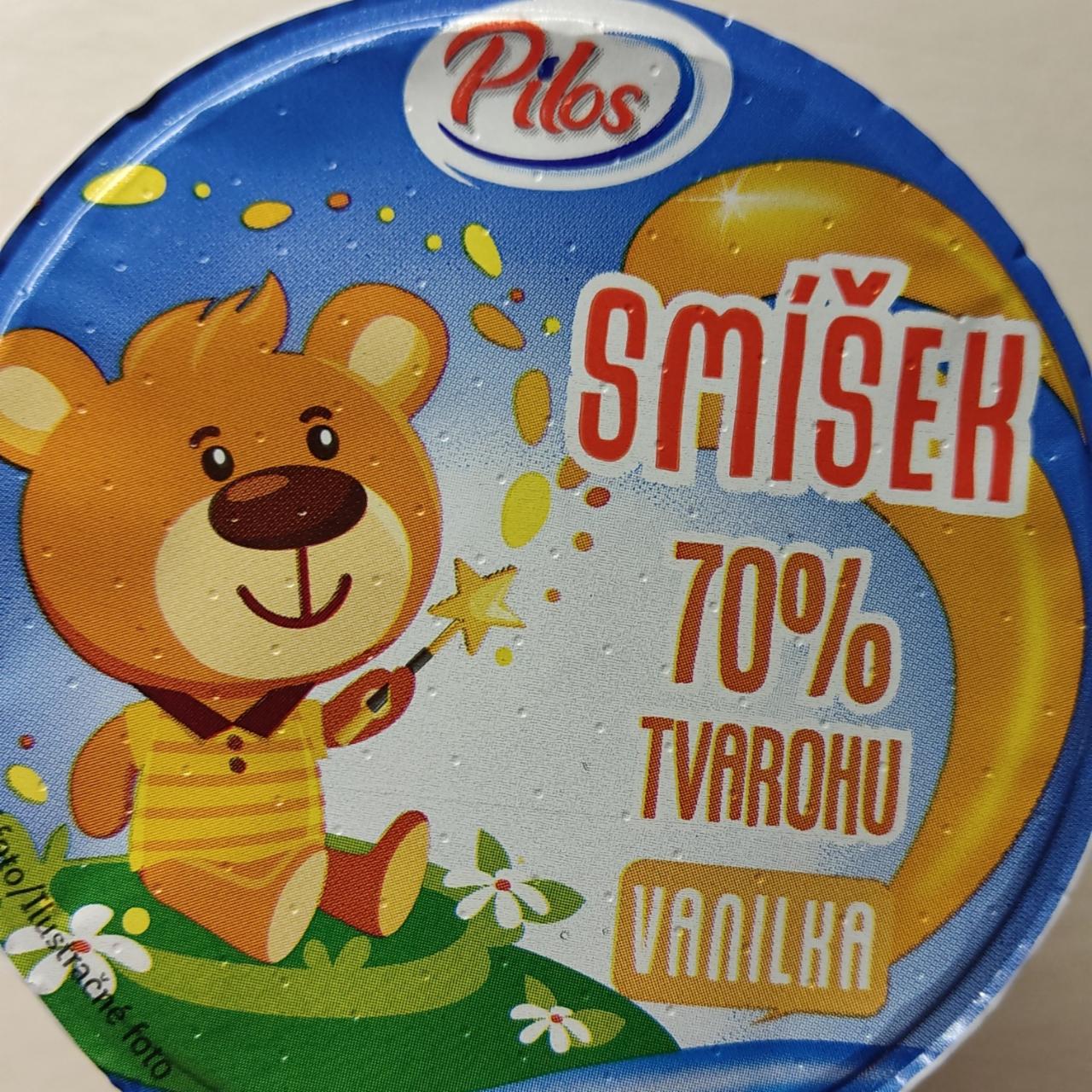 Fotografie - Smíšek 70% tvarohu vanilka Pilos