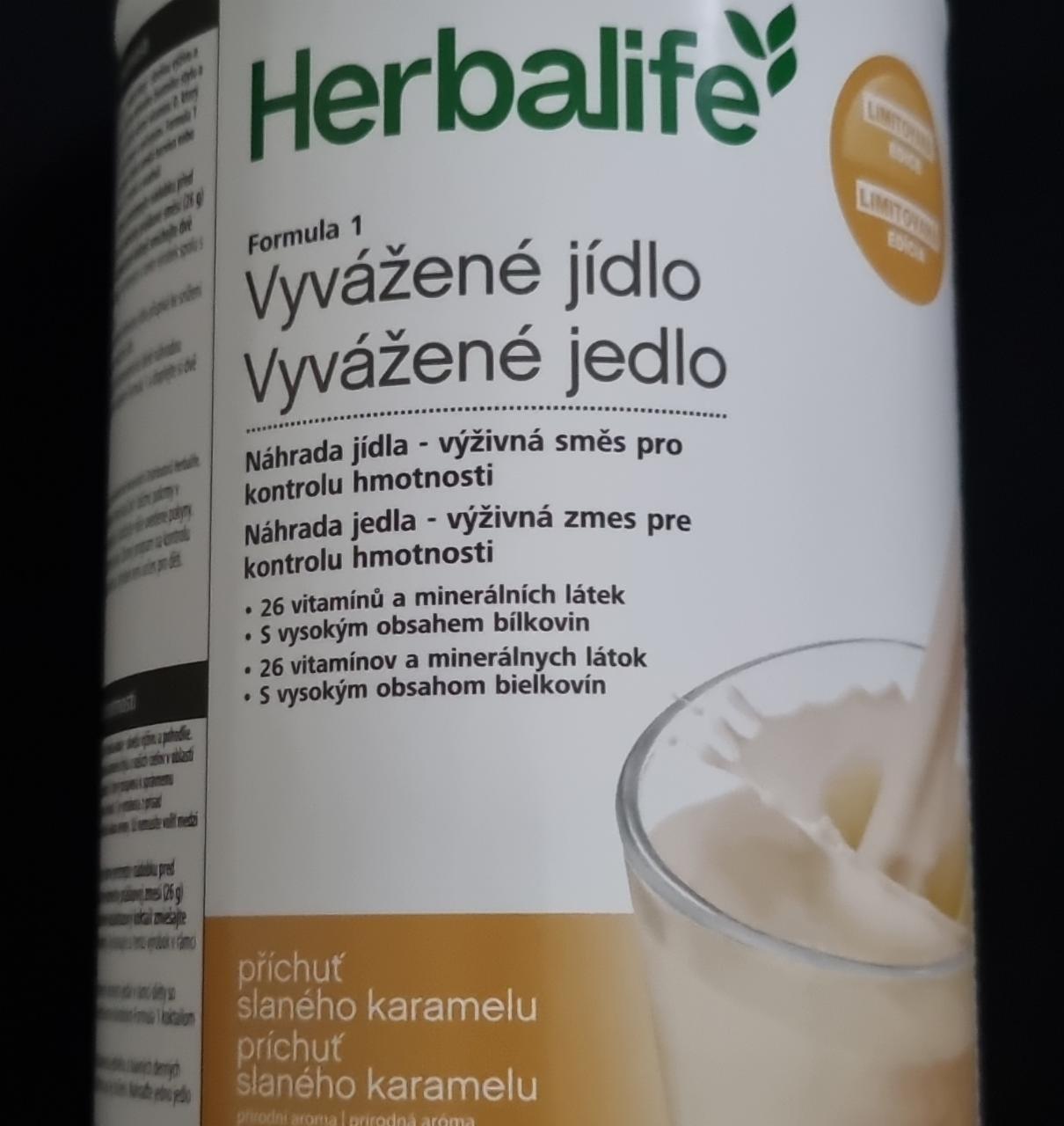 Fotografie - Formula 1 Vyvážené jedlo príchuť slaného karamelu Herbalife