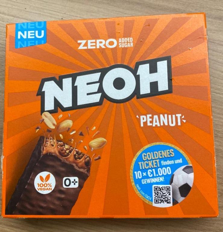 Fotografie - Neoh Zero added sugar Peanut