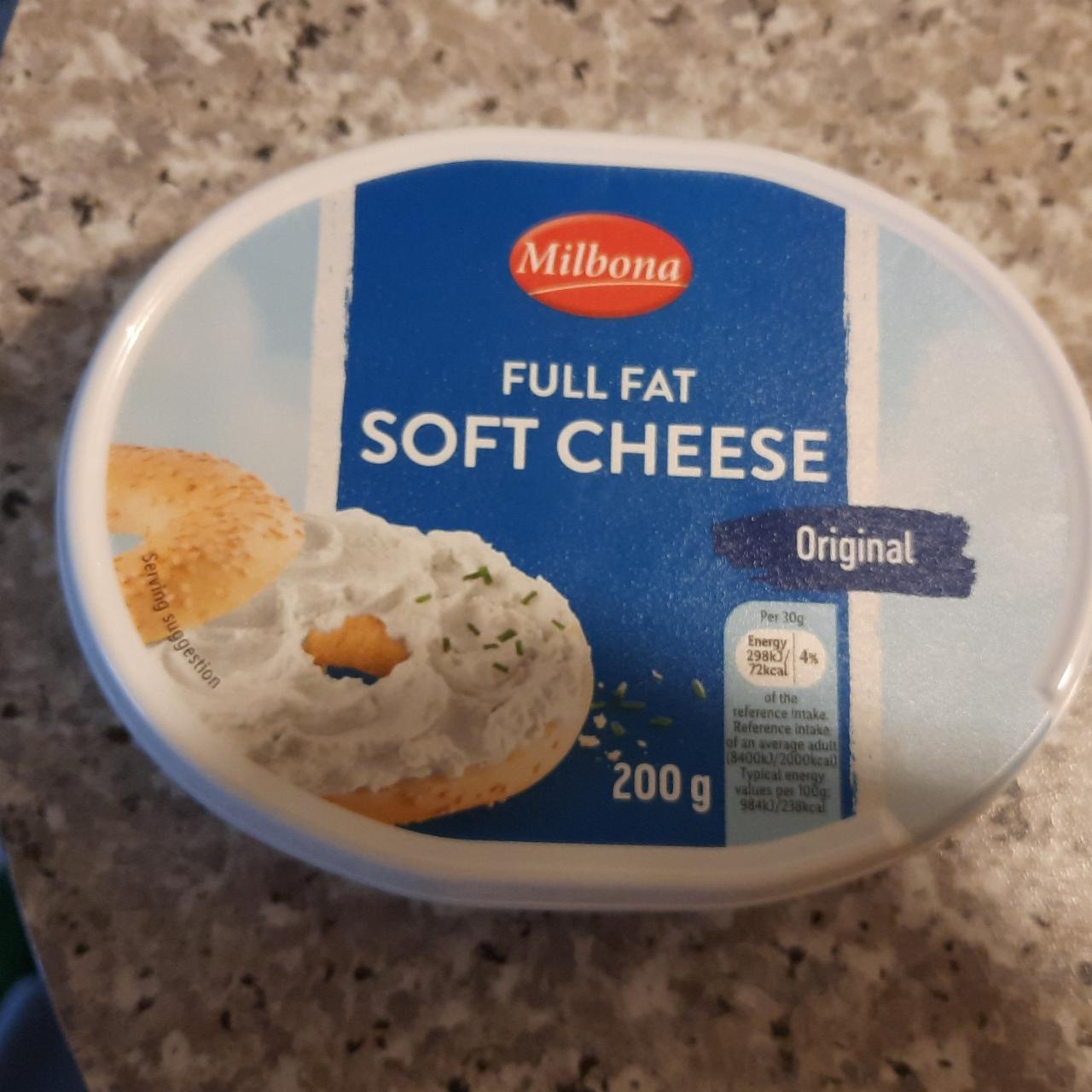 Fotografie - Full Fat Soft Cheese Original Milbona