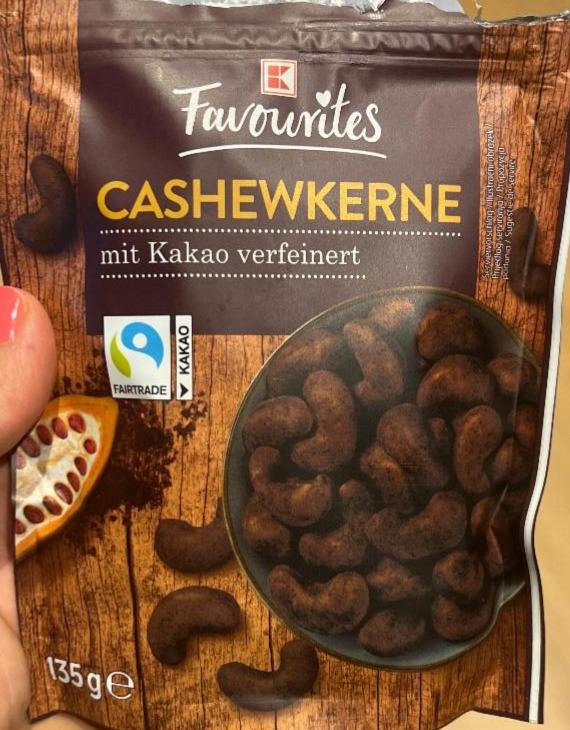 Fotografie - Cashewkerne mit Kakao verfeinert K-Favourites