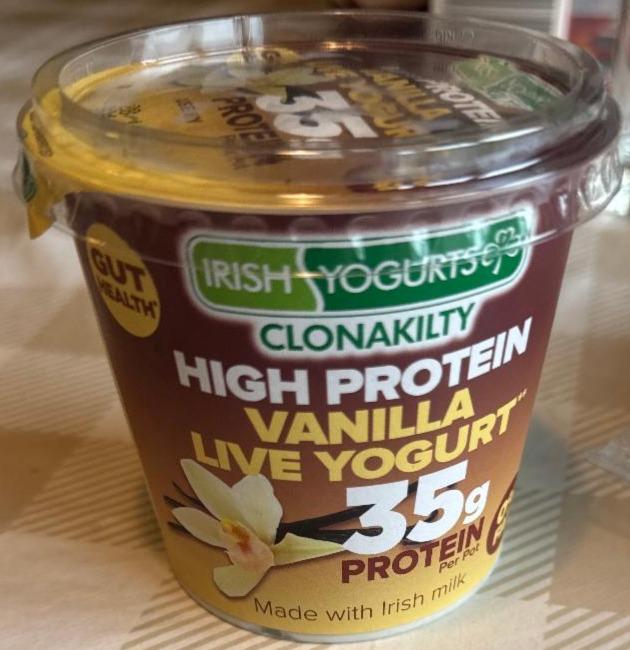 Fotografie - High Protein Vanilla Live Yogurt Irish Yogurts