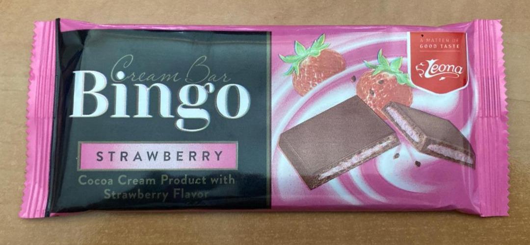 Fotografie - Cream bar bingo strawberry Leona