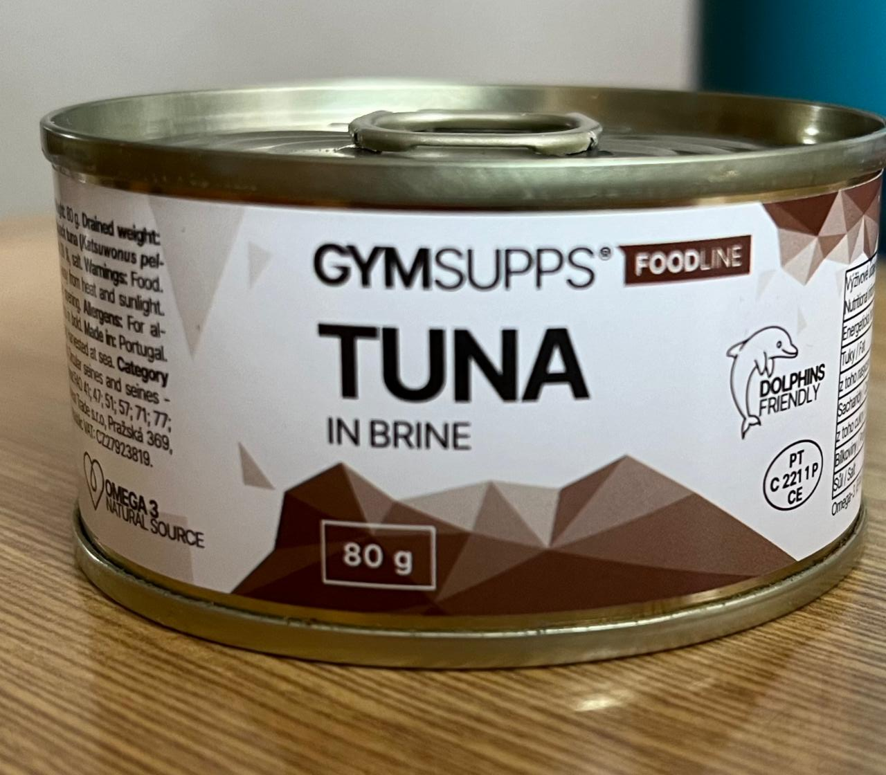 Fotografie - Tuna in brine GymSupps