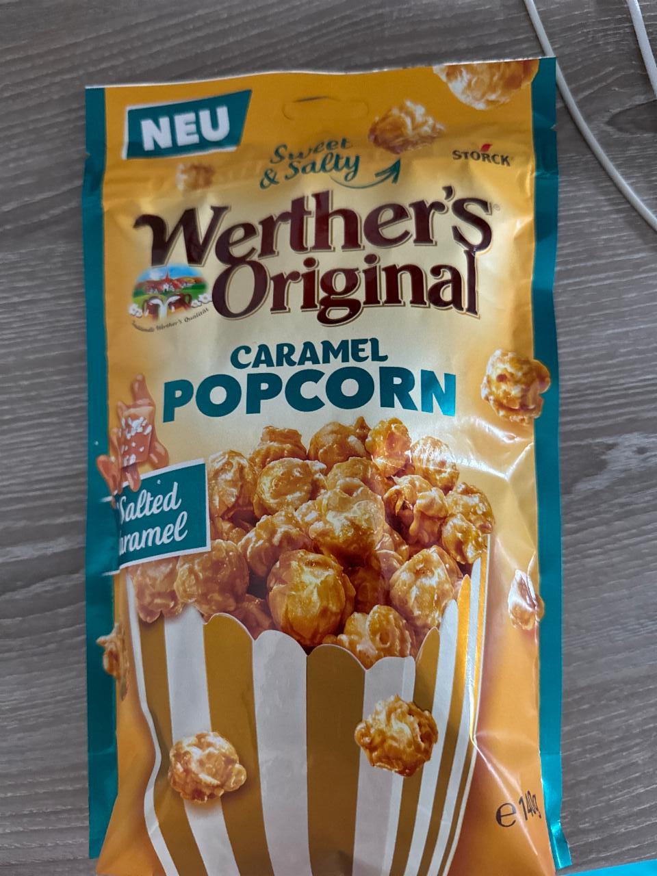 Fotografie - Werther’s Original Caramel Popcorn Salted Caramel Storck