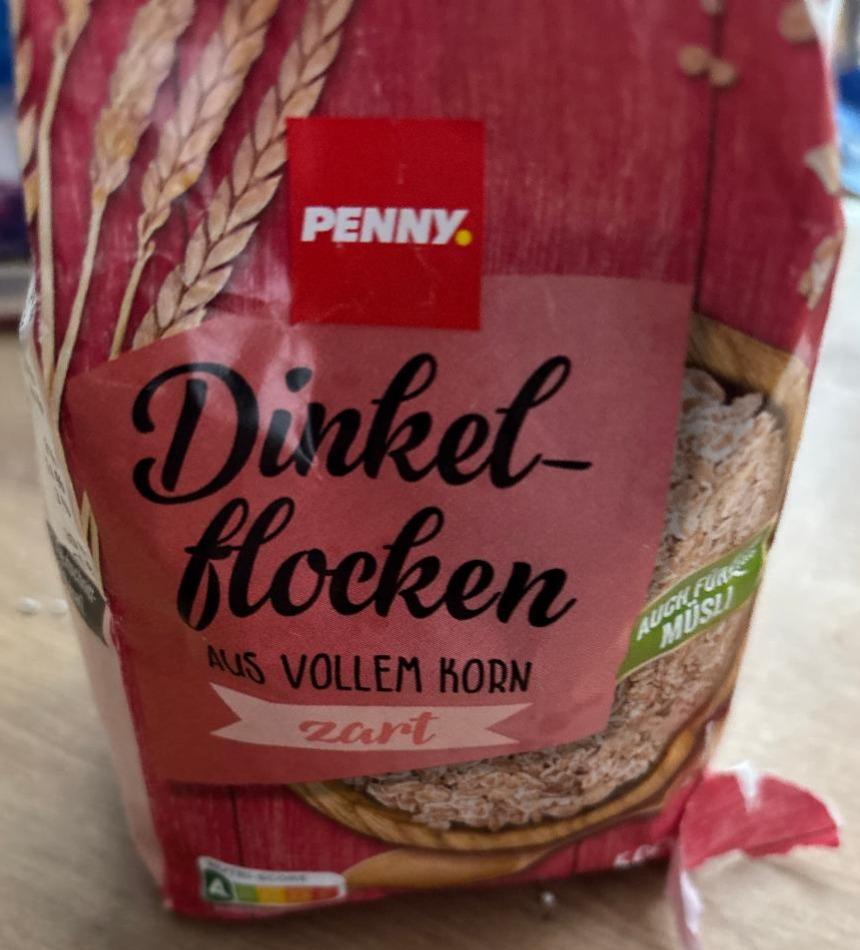 Fotografie - Dinkel-flocken zart Penny