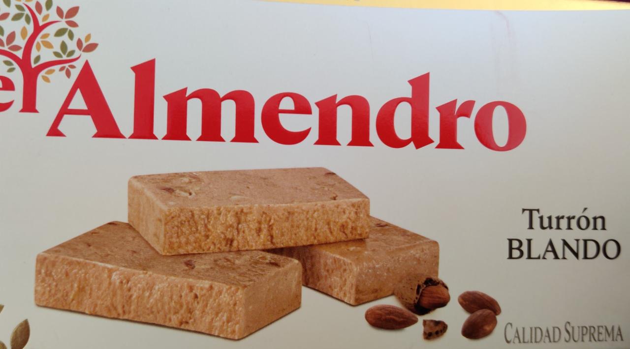 Fotografie - Turrón BLANDO Almendro