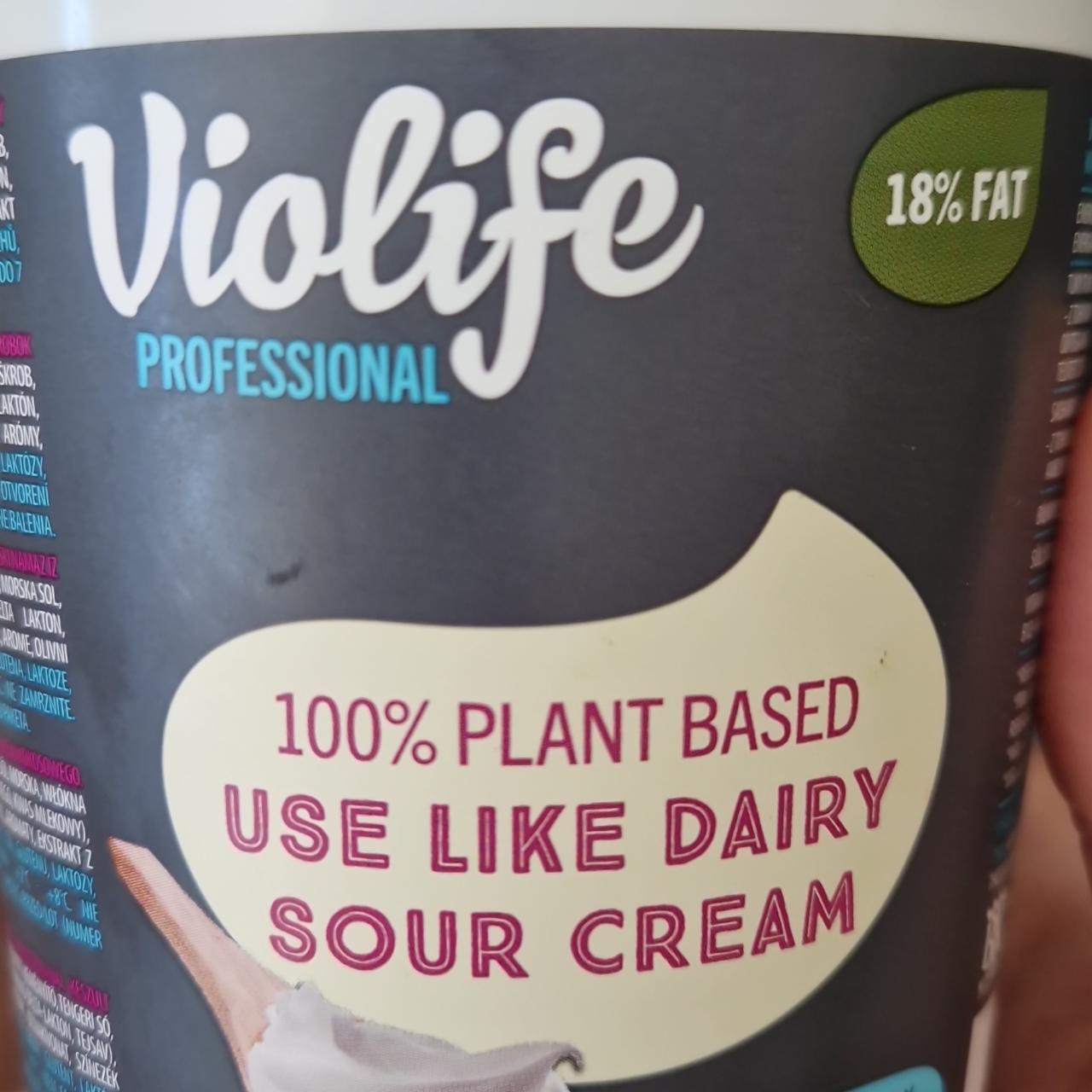 Fotografie - 100% Plant Based Use Like Dairy Sour Cream Violife