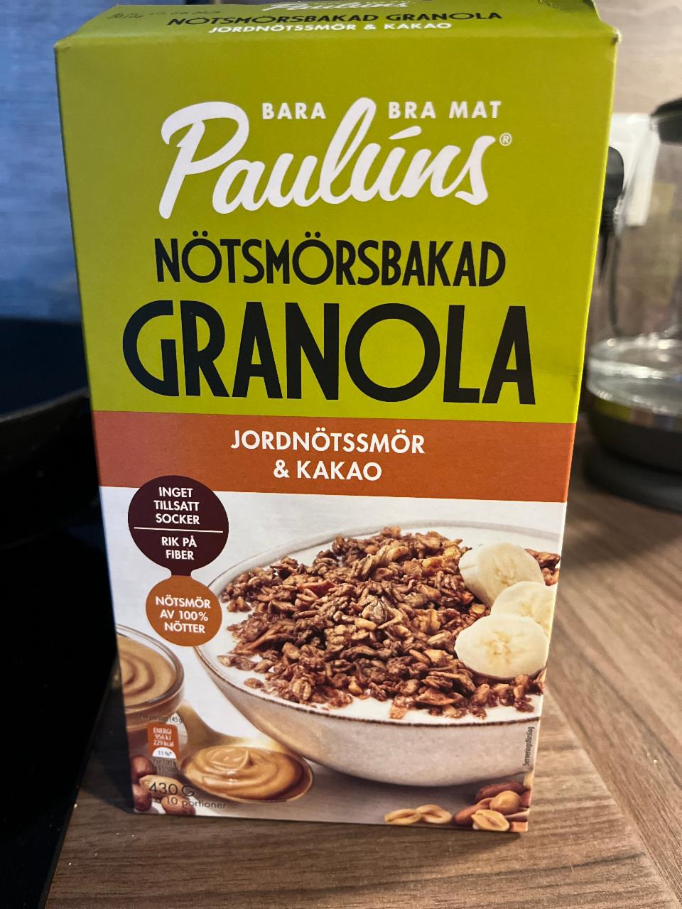 Fotografie - Nötsmörsbaked granola Paulúns