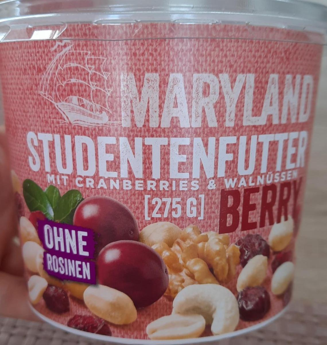 Fotografie - Studentenfutter Berry mit Cranberries & Walnüssen Maryland