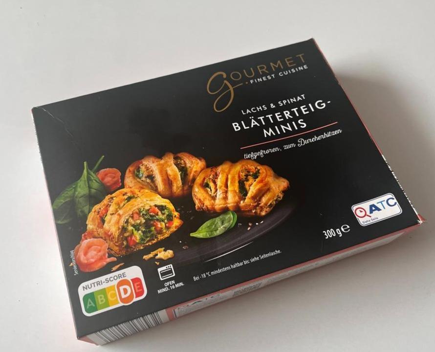 Fotografie - Blätterteig-Minis Lachs & Spinat Gourmet