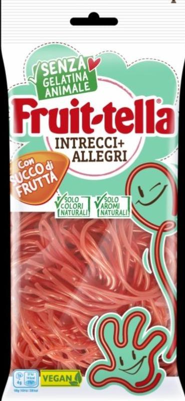 Fotografie - Fruit-tella intrecci + allegri Senza Gelatina Animale