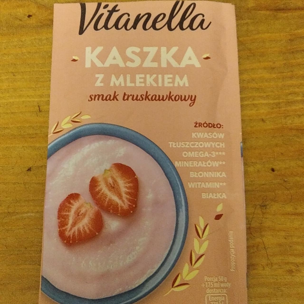 Fotografie - Vitanella Kaszka s mlekem smak truskawkowy