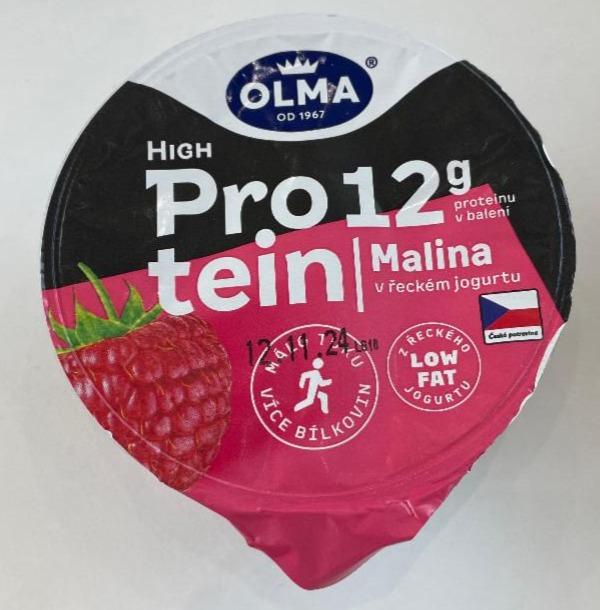 Fotografie - High Protein Malina v řeckém jogurtu Olma