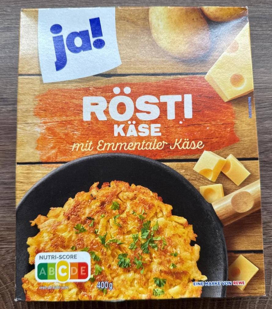 Fotografie - Rösti Käse mit Emmentaler Käse ja!