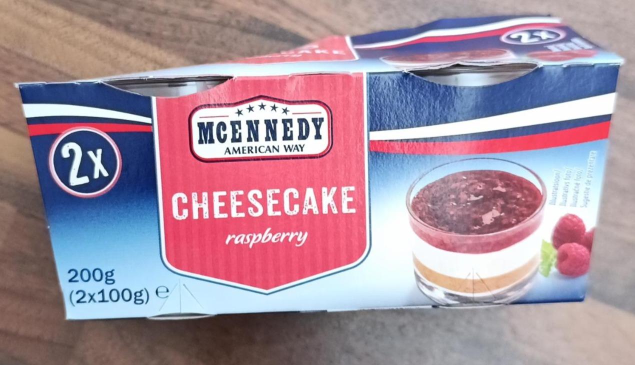 Fotografie - Cheesecake Raspberry McEnnedy American Way