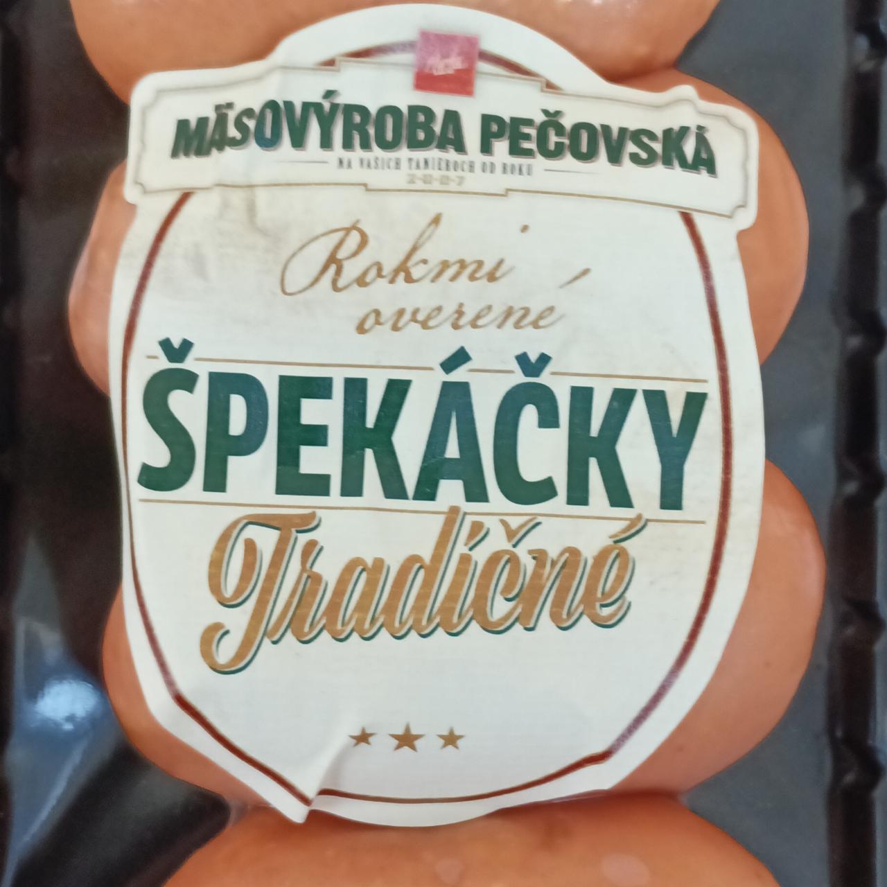 Fotografie - Špekáčky Tradičné Mäsovýroba Pečovská