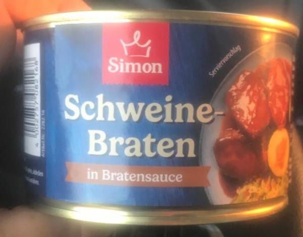 Fotografie - Schweine-Braten Simon