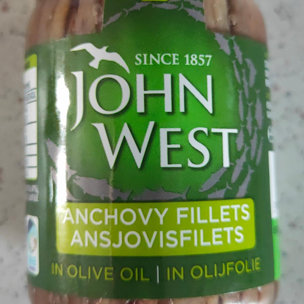 Fotografie - Anchovy Fillets in olive oil John West