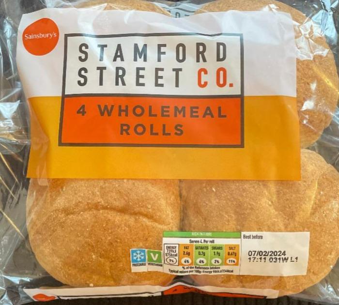 Fotografie - Wholemeal rolls Stamford Street Co.