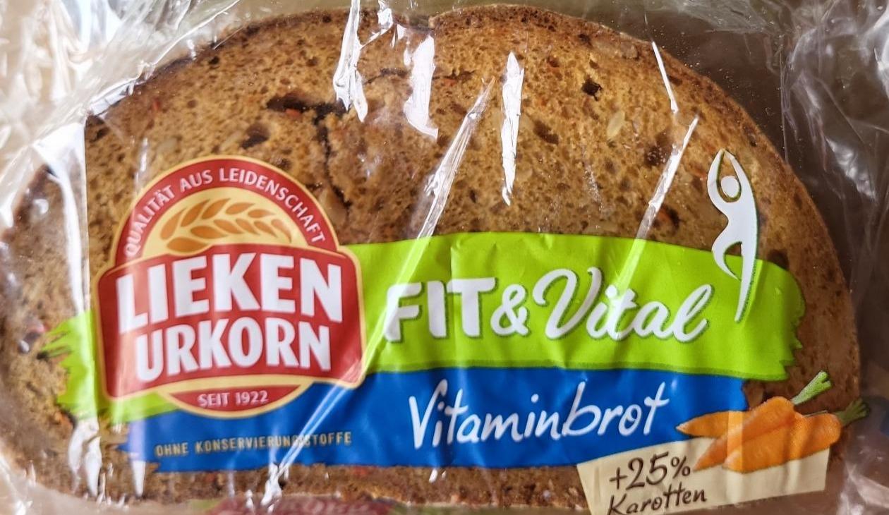 Fotografie - Fit & Vital Vitaminbrot Lieken Urkorn