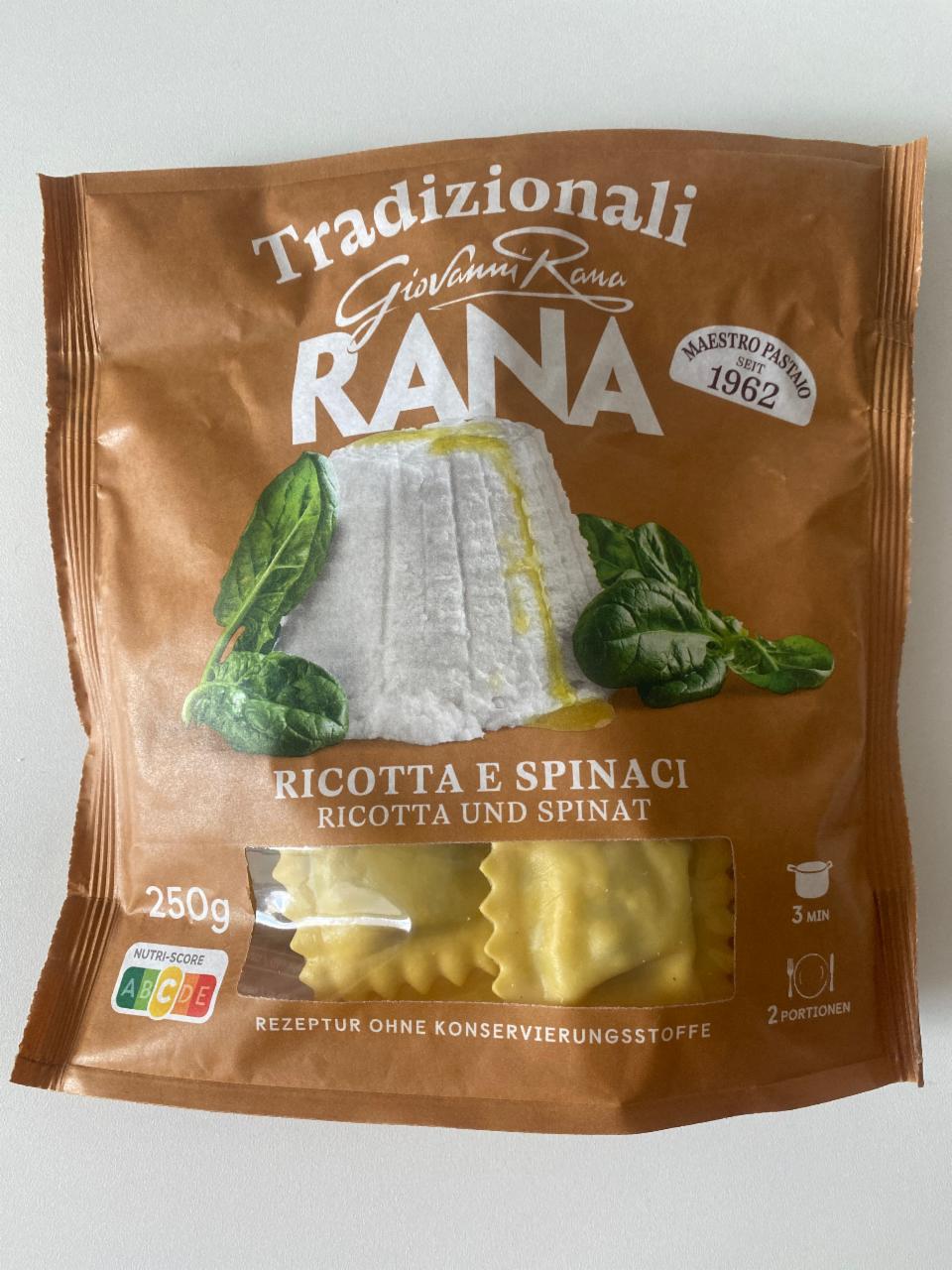 Fotografie - Ricotta e spinaci Rana