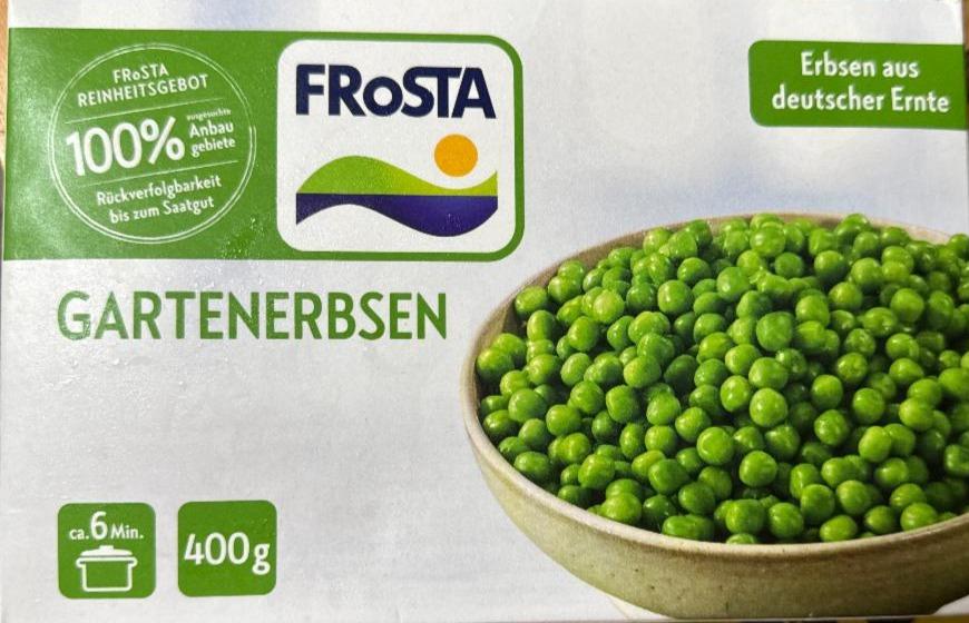 Fotografie - Gartenerbsen Frosta