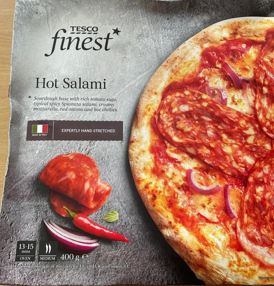 Fotografie - Hot salami Tesco finest