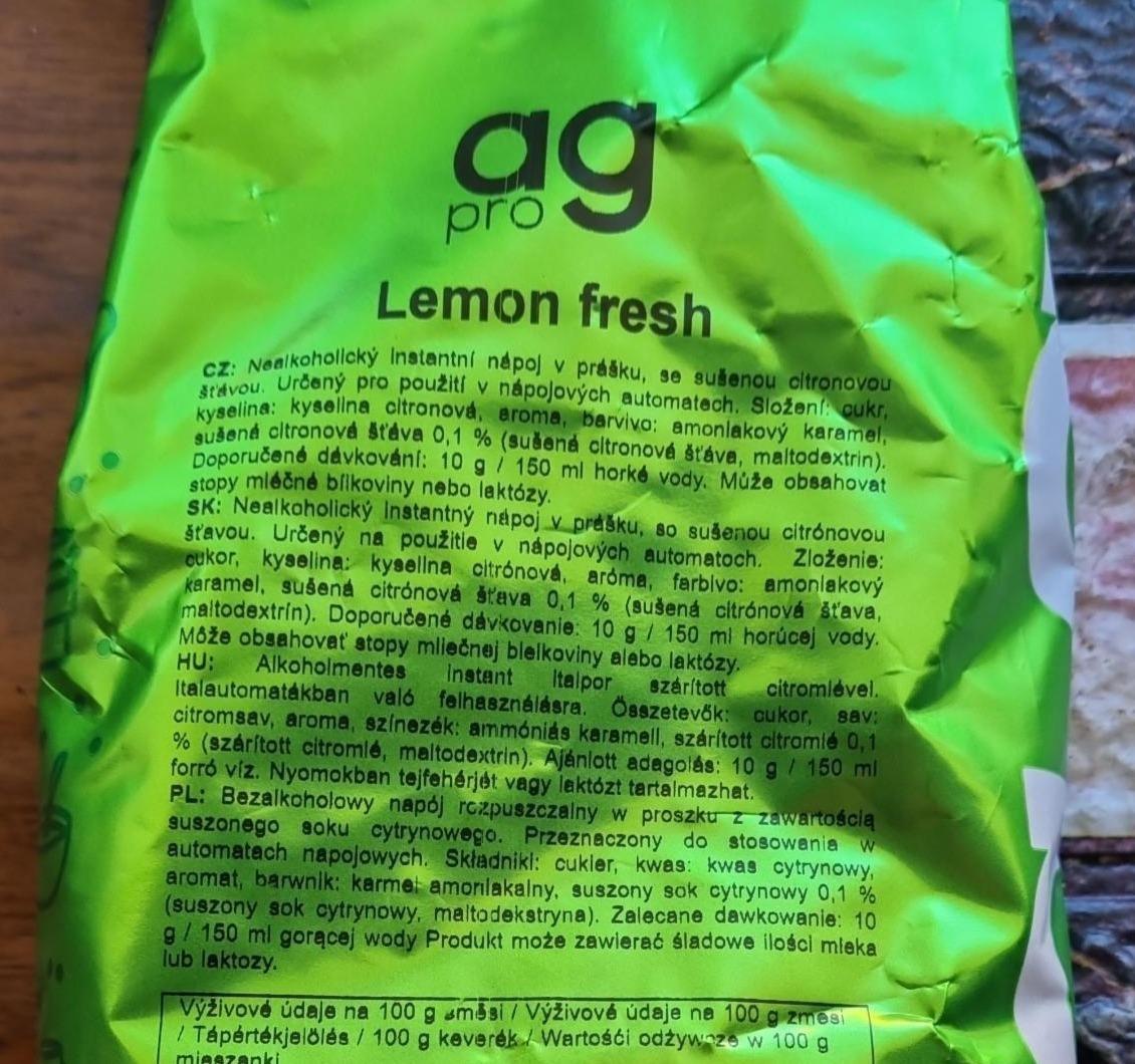 Fotografie - Lemon fresh ag pro