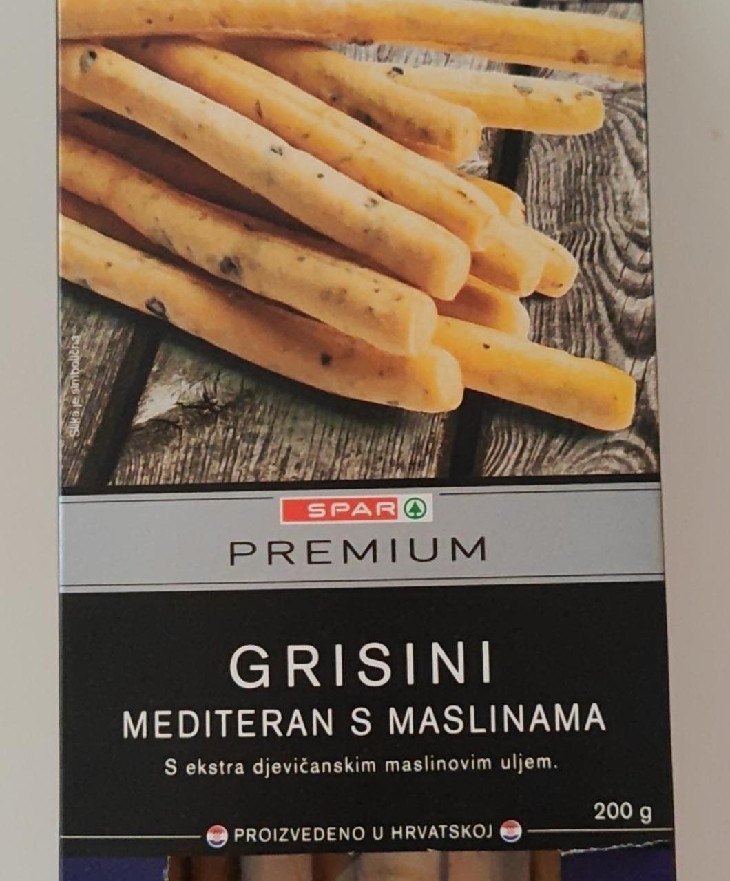 Fotografie - Grisini mediteran s maslinama Spar Premium