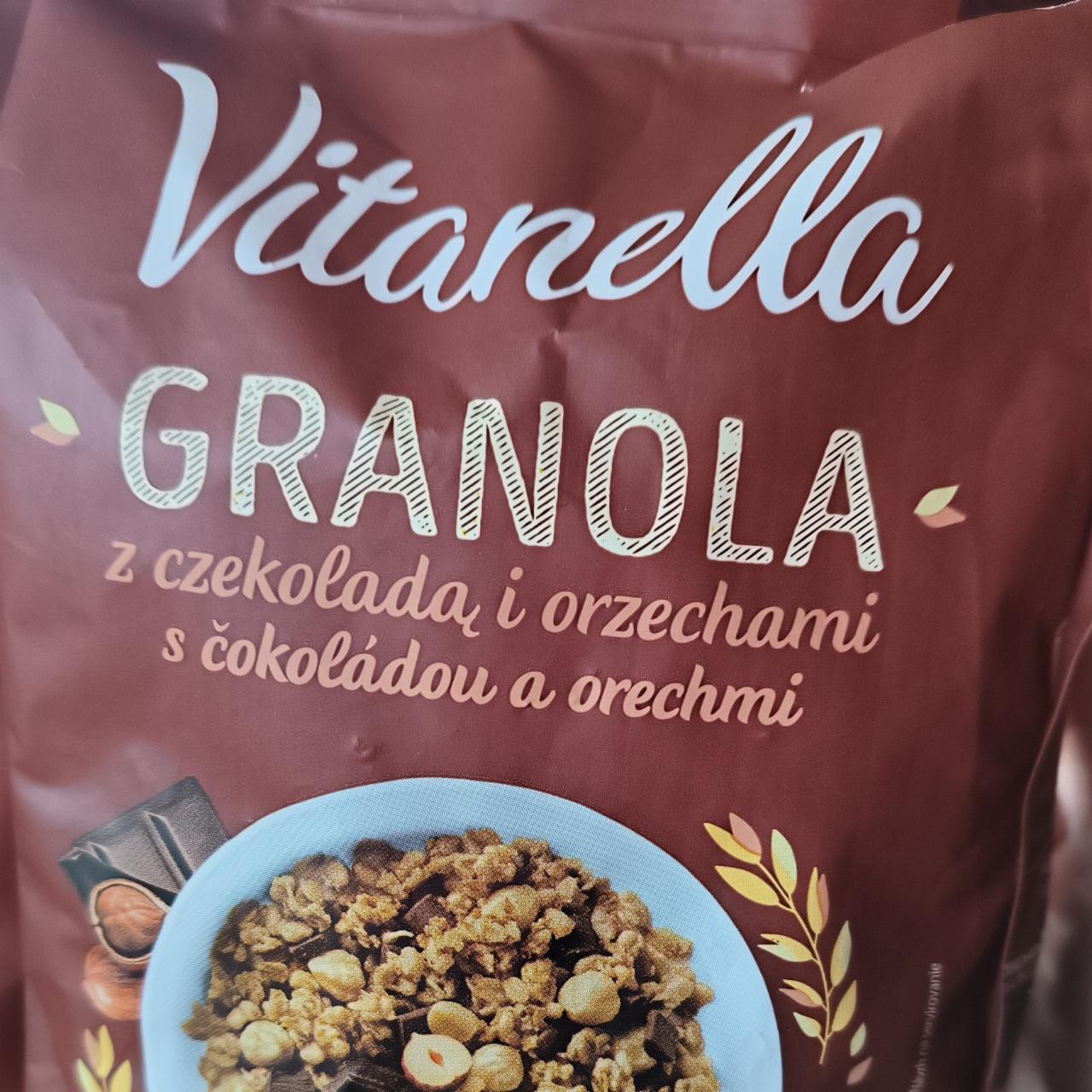 Fotografie - Granola s čokoládou a orechmi Vitanella