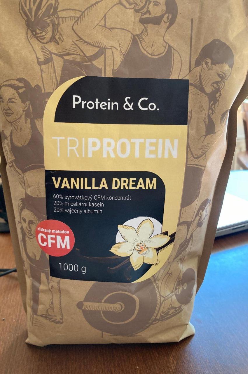 Fotografie - Triprotein Vanilla dream Protein & Co.