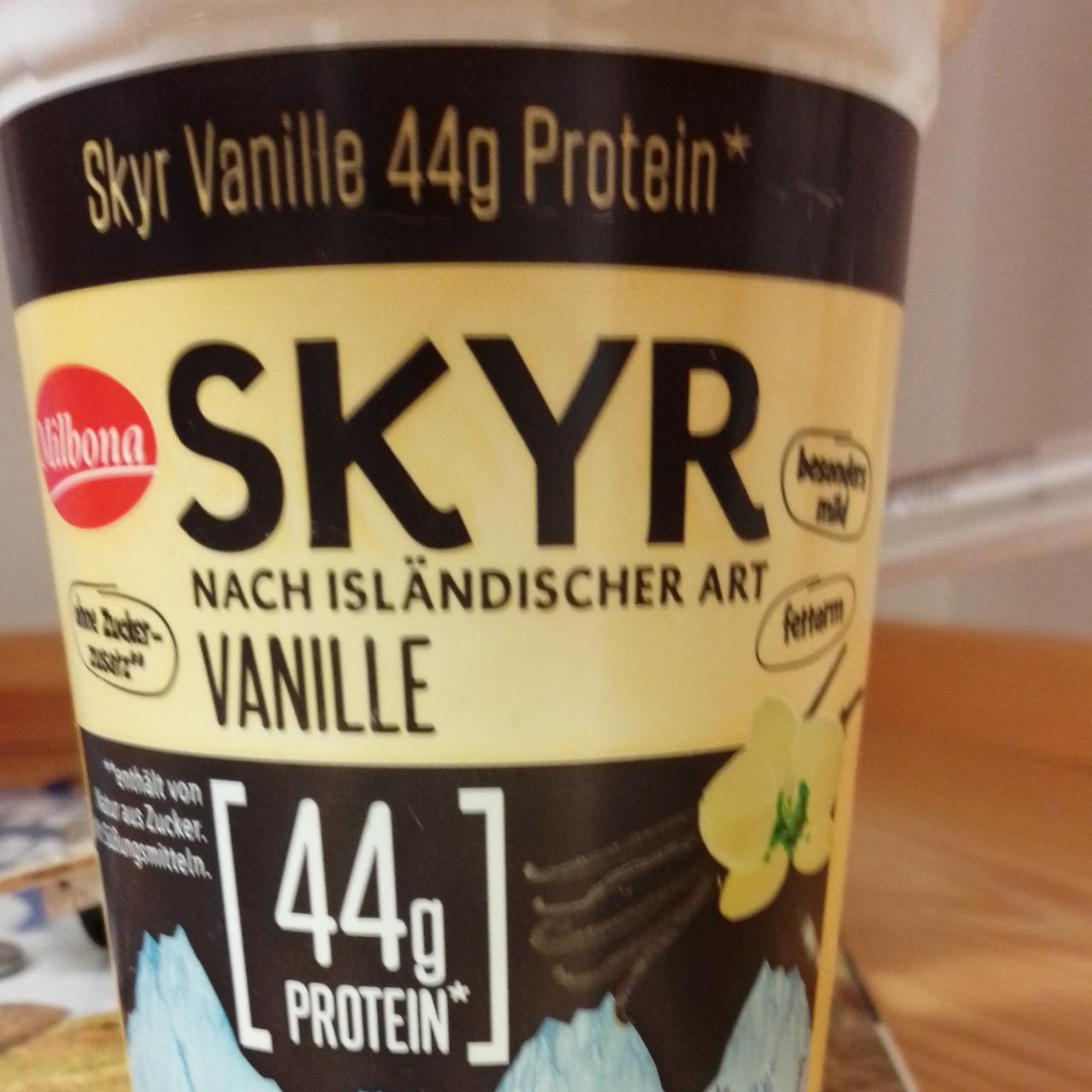 Fotografie - Skyr Fat Free Vanilla Milbona