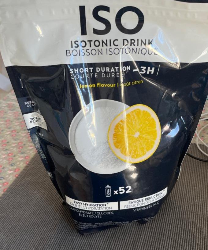 Fotografie - ISO Isotonic Drink lemon flavour