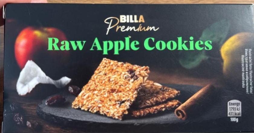 Fotografie - Raw Apple Cookies Billa Premium