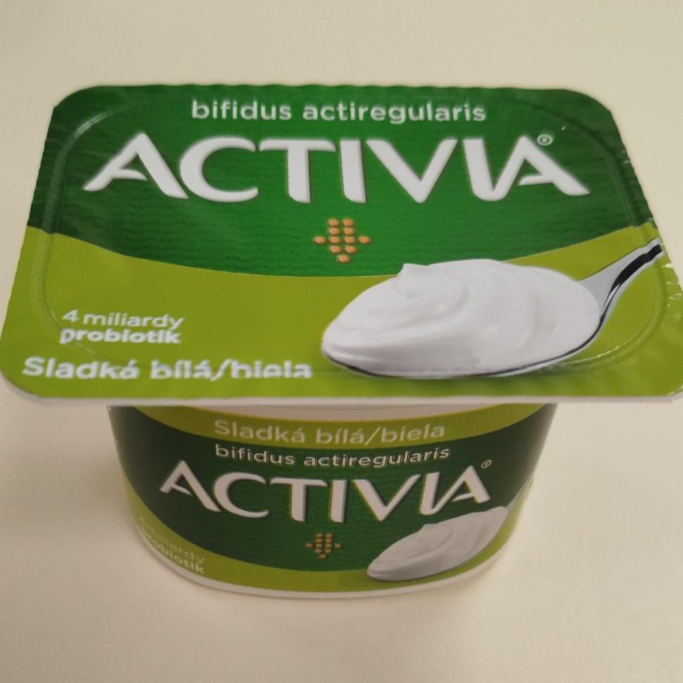 Fotografie - Activia sladká biela Danone