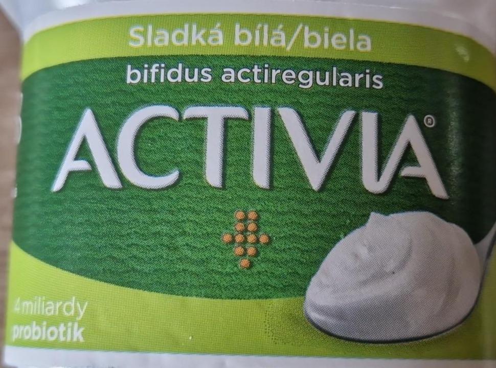 Fotografie - Activia sladká biela Danone