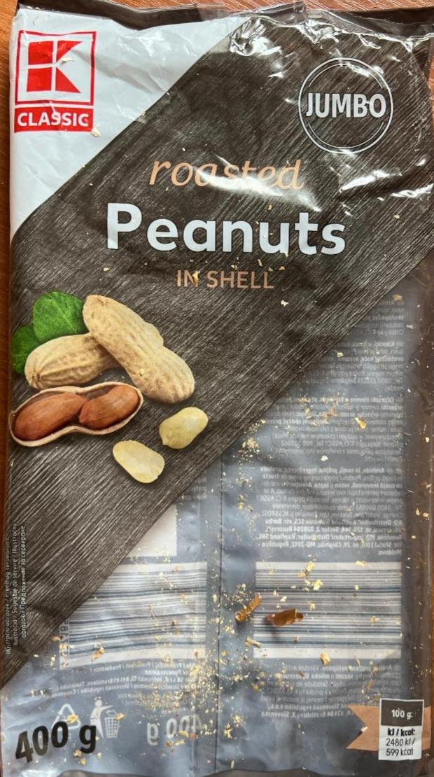 Fotografie - Roasted peanuts in shell K-Classic