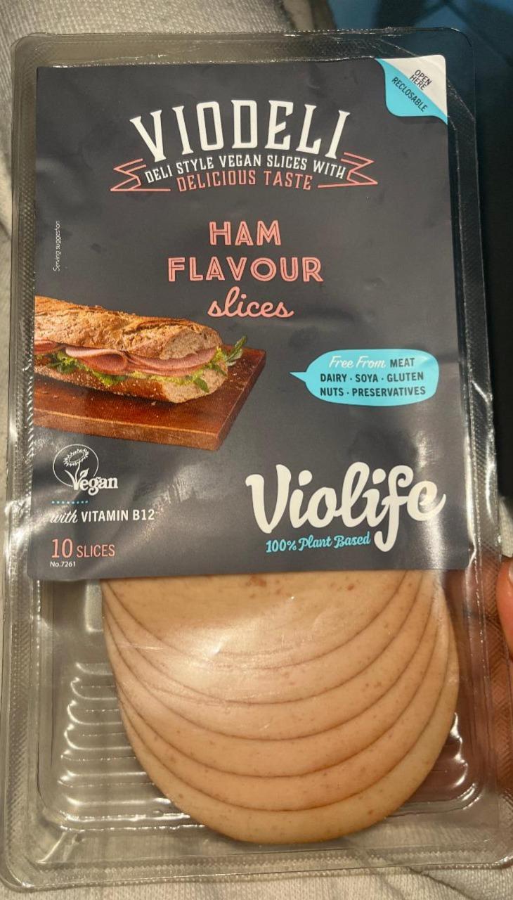 Fotografie - Viodeli Ham Flavour Slices Violife