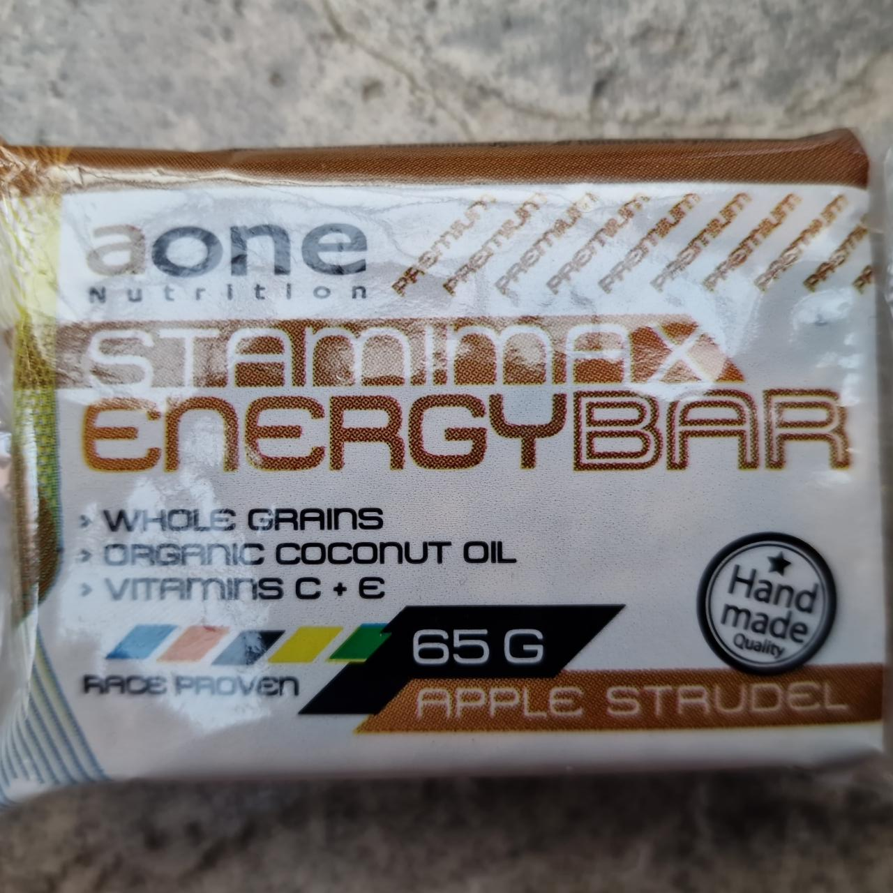 Fotografie - Stamimax Energy Bar Apple strudel