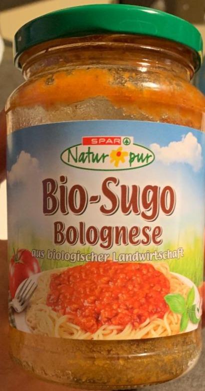 Fotografie - Bio Sugo Bolognese Spar Natur pur