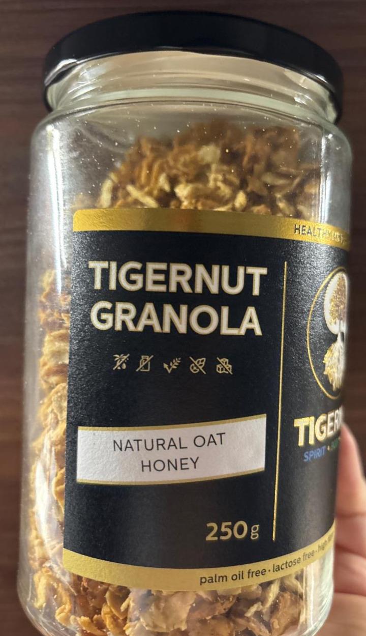 Fotografie - Granola natural oat honey Tigernut