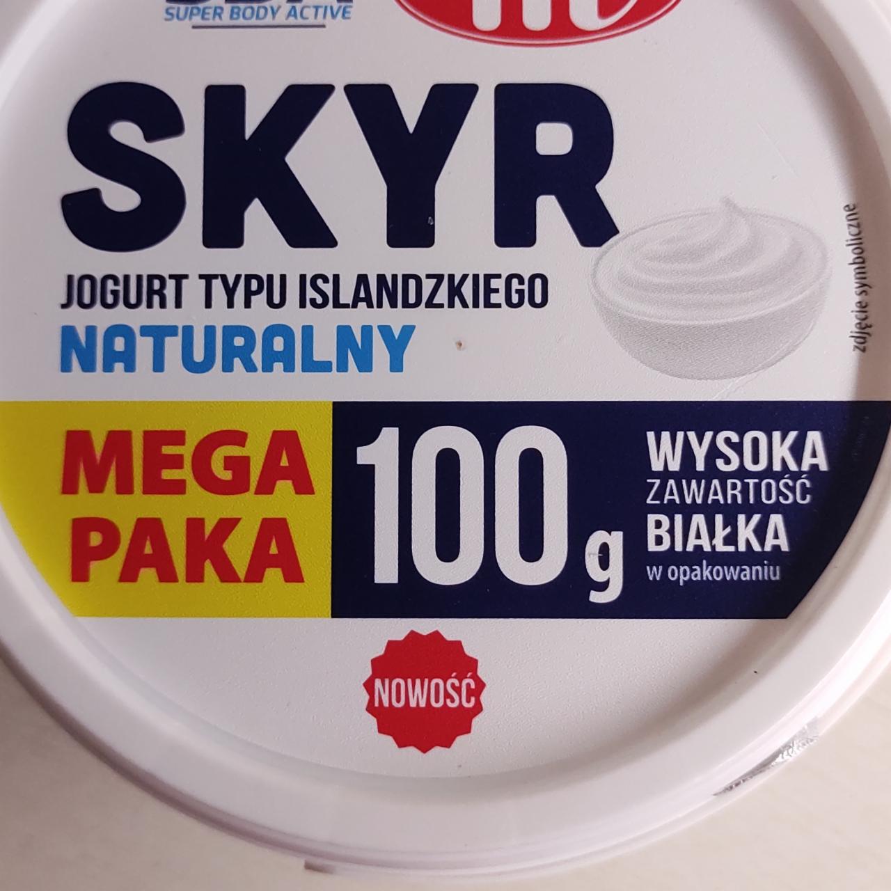 Fotografie - Skyr Jogurt Typu Islandzkiego Naturalny Mlekovita