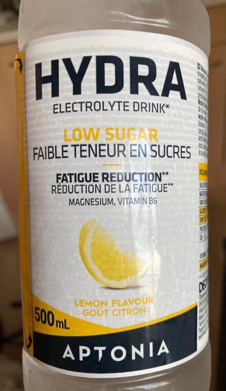 Fotografie - Hydra electrolyte drink lemon flavour Aptonia